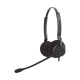 Jabra Biz 2300 Duo con cable Quick Disconnect de alta durabilidad (2309-820-105)