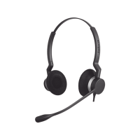 Jabra Biz 2300 Duo con cable Quick Disconnect de alta durabilidad (2309-820-105)