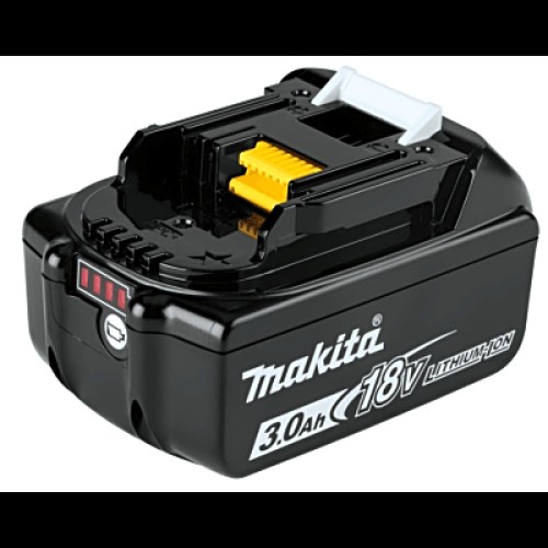 Batería LXT Litio-Ion de 18V 3 Ah, con led indicador de nivel de carga.