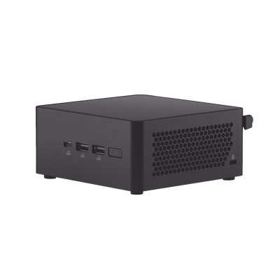 NUC / Asus / Mini PC Performance / Core i3 / 14a Generación / 1 X HDMI / 3 X USB / 1 X USB-C / WiFi 6 / Bluetooth / Memoria RAM, S.O y SSD o HDD No Incluido / Incluye Fuente