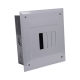 Centro de Carga para Empotrar, 04 Polos, 100 A, 1 Fase 3 Hilos, 120/240 V AC, 60Hz