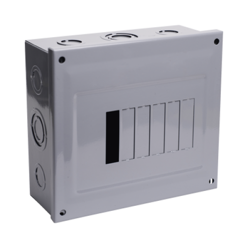 Centro de Carga para Sobreponer, 06 Polos, 60 A, 1 Fase 3 Hilos, 120/240 V AC, 60Hz Centro de Carga para Sobreponer, 06 Polos, 60 A, 1 Fase 3 Hilos, 120/240 V AC, 60Hz