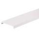 Tapa para Canaleta Ranurada, de 57.2 mm de Ancho, 1828.8 mm de Largo, Color Blanco