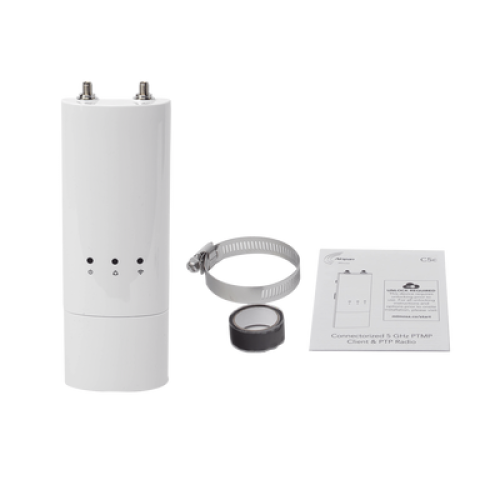 Radio Estación Base de hasta 500 Mbps, Frecuencia de 4.9-6.4 GHz, IP67, 2x2:2 MIMO, Monitoreo a través de la nube, Adaptación automática al entorno.