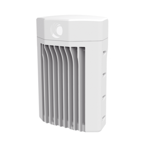 Nodo de distribución cnWave V5000, 60 GHz (frecuencia libre), antena integrada 22.5 dBi de 280º, 15.2 Gbps, hasta 30 nodos cliente Nodo de distribución cnWave V5000, 60 GHz (frecuencia libre), antena integrada 22.5 dBi de 280º, 15.2 Gbps, hasta 30 nodos cliente