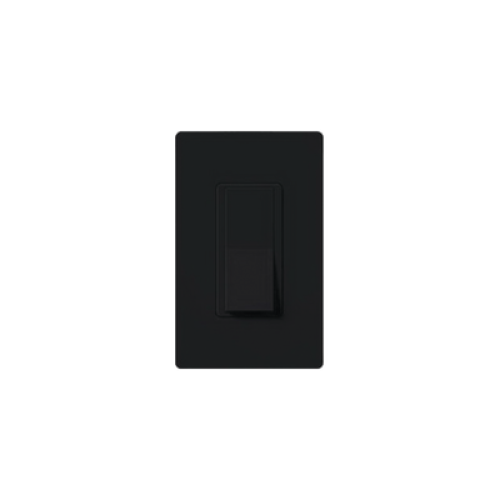 Switch un solo polo 15 Amp negro nigth