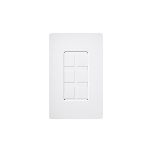 Caja de pared para contactos varios, 6 mini espacios.