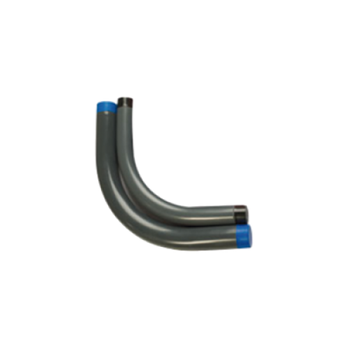 Codo Conduit  Rígido de Aluminio de 3/4” (19 mm)/ Recubierto de PVC / Interior de Uretano.