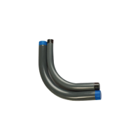 Codo Conduit  Rígido de Aluminio de 3/4” (19 mm)/ Recubierto de PVC / Interior de Uretano.