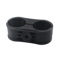 Paquete de 10 Sujetadores Plasticos Para Cable Coaxial de  2-1/4