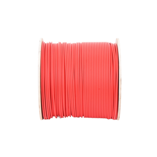 Carrete de 500 Metros / Cable Fotovoltaico Rojo  / Material COBRE / 6mm² (10AWG) / 2000 Vcc
