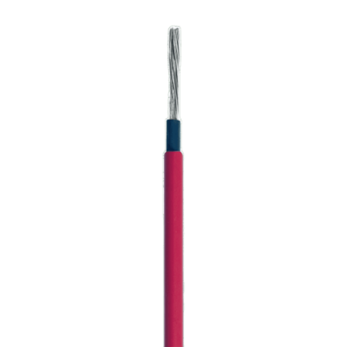 Cable Fotovoltaico Rojo/ Cobre Estañado / 4 mm² (12 AWG) / 2000V / Rollo de 100 m / / UL 4703 y TUV