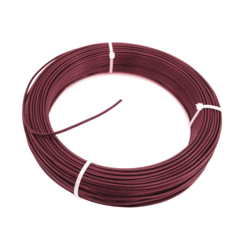 Cable Fotovoltaico Rojo/ Cobre Estañado / 4 mm² (12 AWG) / 2000V / Rollo de 100 m / / UL 4703 y TUV
