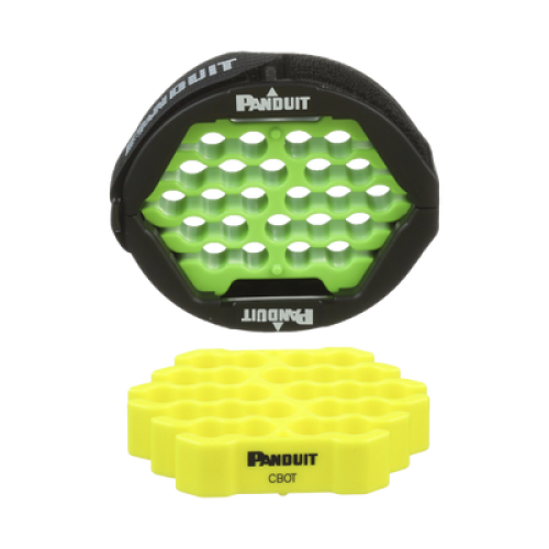 Herramienta Para Peinado y Organización de Cables, Incluye Organizador Verde Para Diámetros de Cables de 4.6 a 6.3 mm (0.18 a 0.25 Pulgadas) y Amarillo Para 5.9 a 7.9 mm (0.23 a 0.31 Pulgadas)