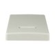 Caja de Montaje en Superficie, con Accesorio para Resguardo de Fibra Óptica, para 6 Módulos Mini-Com, Color Blanco Mate