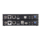 Kit Extensor KVM | 100m | Conector HDMI | HDBaseT™ | Resolución 4K | USB 2.0 | Audio Estéreo Kit Extensor KVM | 100m | Conector HDMI | HDBaseT™ | Resolución 4K | USB 2.0 | Audio Estéreo