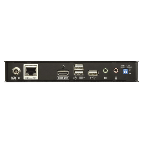 Kit Extensor KVM | 100m | Conector HDMI | HDBaseT™ | Resolución 4K | USB 2.0 | Audio Estéreo Kit Extensor KVM | 100m | Conector HDMI | HDBaseT™ | Resolución 4K | USB 2.0 | Audio Estéreo