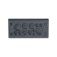 Pasacables Rectangular de Membrana, IP66, 3.39