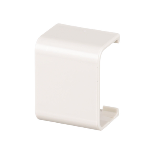 Unión recta, para uso con canaleta LD10/LDPH10, material ABS, Color Blanco Mate