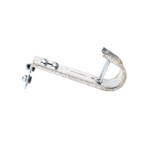 Soporte (Gancho) tipo J-Hook, hasta 14 cables Cat6, ideal para soportar cableado en los espacios de manipulación al aire, Para instalación en interior