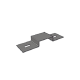 (CH-OFTB-EP) Omega para fijacion de perfil lateral tubular (CH-OFTB-EP) Omega para fijacion de perfil lateral tubular