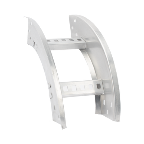 Curva Vertical Exterior de Aluminio de 90° Perfil Z / Peralte 3 1/4 Curva Vertical Exterior de Aluminio de 90° Perfil Z / Peralte 3 1/4