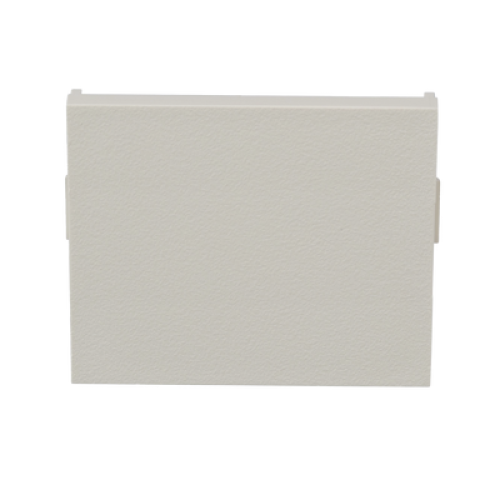 Módulo de Tapa Ciega (Inserto Ciego), de 1/2, Color Blanco Mate, 1 Pieza