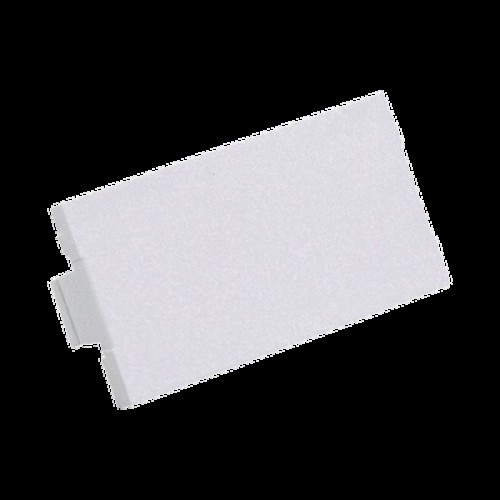 Módulo de Tapa Ciega (Inserto Ciego), de 1/3, Color Blanco Mate, 1 Pieza