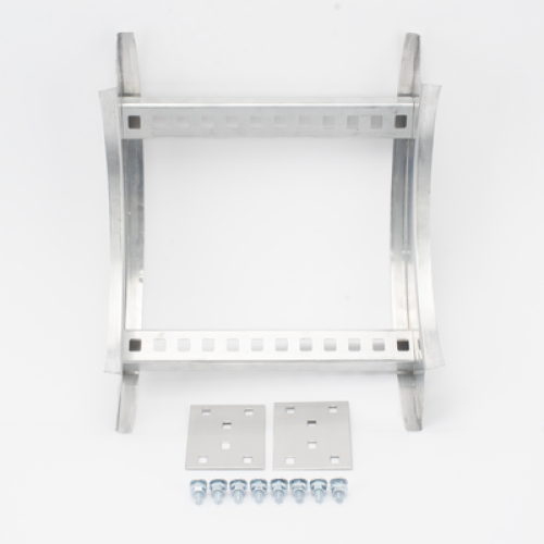 Curva Vertical Interior de Aluminio de 90° Perfil Z / Peralte 3 1/4