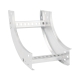 Curva Vertical Interior de Aluminio de 90° Perfil Z / Peralte 3 1/4