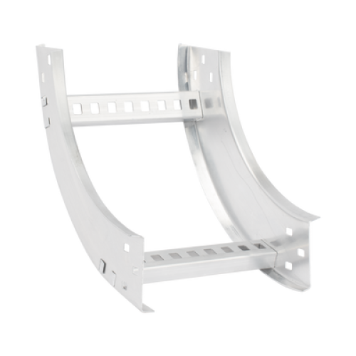 Curva Vertical Interior de Aluminio de 90° Perfil Z / Peralte 3 1/4