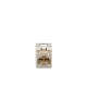 Conector Jack RJ45 Estilo TG, Mini-Com, Categoría 6, de 8 Posiciones y 8 Cables, Color Blanco