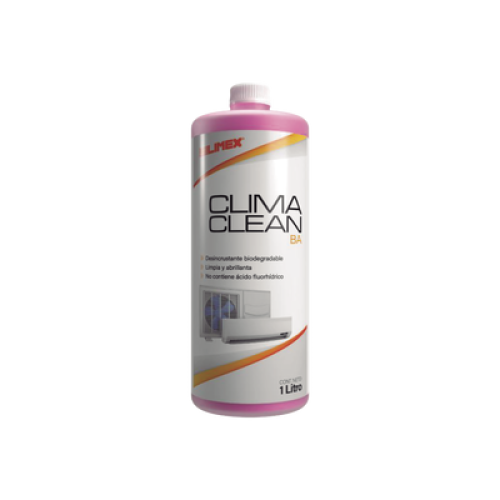 CLIMA CLEAN BA Limpiador Espumoso, Biodegradable y a Base de Agua que Garantiza una Limpieza Profunda y Profesional en Serpentines de Minisplits, Mejorando su Eficiencia y Prolongando su Vida Útil