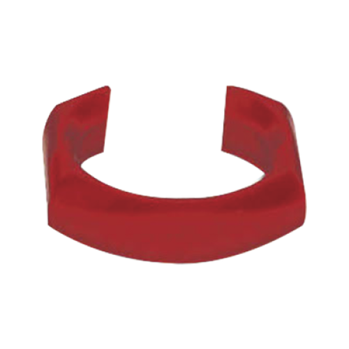 Clip de Identificación para Patch Cord Siemon, Color Rojo, Bolsa con 25 Piezas