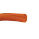Tubo Corrugado Abierto para Protección de Cables, .50 (12.7 mm) de Diámetro, 30.5 m de Largo, Color Naranja
