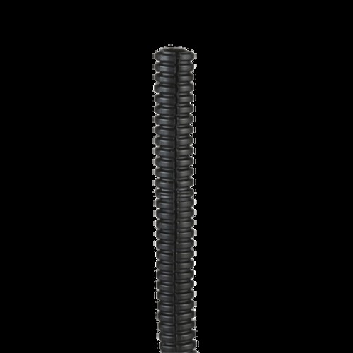 Tubo Corrugado Abierto para Protección de Cables, .75in (19.1 mm) de Diámetro, 30.5 m de Largo, Color Negro