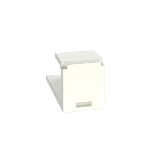 Módulo de Tapa Ciega (Inserto Ciego), Mini-Com, Color Blanco Mate, 1 Pieza Módulo de Tapa Ciega (Inserto Ciego), Mini-Com, Color Blanco Mate, 1 Pieza