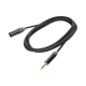 Cable de Audio | XLR 3 Polos Macho a Plug 1/4 in mono | Conector Seetronic Serie M SCMF3 - MP2X | Longitud 3m