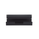 Accesorio Pasacables Para Rack Estándar de 19 in, 4 UR, Capacidad de 260 Cables Cat6, 4.5 in de Profundidad, Color Negro