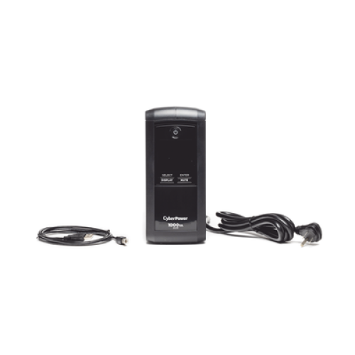 UPS de 1000 VA/600 W, Topología Línea Interactiva, Entrada 120 Vca NEMA 5-15P, Tipo Mini Torre, Con 9 Tomas NEMA 5-15R UPS de 1000 VA/600 W, Topología Línea Interactiva, Entrada 120 Vca NEMA 5-15P, Tipo Mini Torre, Con 9 Tomas NEMA 5-15R