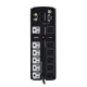 UPS de 1500 VA/900 W, Topología Línea Interactiva, Entrada 120 Vca NEMA 5-15P, Tipo Mini Torre, Con 12 Tomas NEMA 5-15R