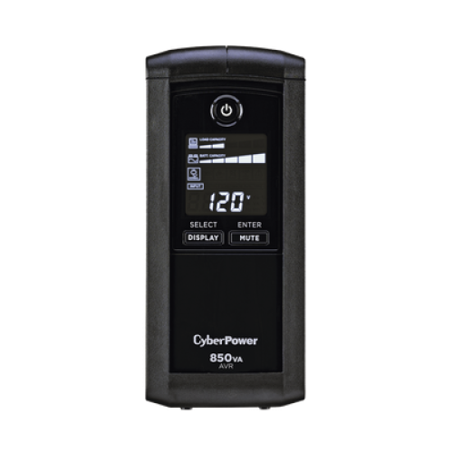 UPS de 850 VA/510 W, Topología Línea Interactiva, Entrada 120 Vca NEMA 5-15P, Tipo Mini Torre, Con 9 Tomas NEMA 5-15R