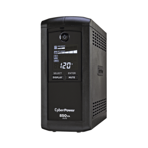 UPS de 850 VA/510 W, Topología Línea Interactiva, Entrada 120 Vca NEMA 5-15P, Tipo Mini Torre, Con 9 Tomas NEMA 5-15R