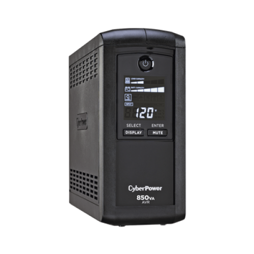 UPS de 850 VA/510 W, Topología Línea Interactiva, Entrada 120 Vca NEMA 5-15P, Tipo Mini Torre, Con 9 Tomas NEMA 5-15R