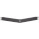 Tapa Ciega Para Rack Estándar de 19in, Angulado, de Acero, 1UR, Color Negro Tapa Ciega Para Rack Estándar de 19in, Angulado, de Acero, 1UR, Color Negro