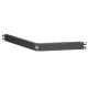 Tapa Ciega Para Rack Estándar de 19in, Angulado, de Acero, 1UR, Color Negro Tapa Ciega Para Rack Estándar de 19in, Angulado, de Acero, 1UR, Color Negro