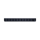 PDU Básico Para Distribución de Energía, Con 10 Tomas NEMA 5-15R Traseras, 1UR, 15 Amp, 120 Vca