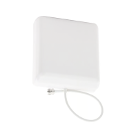Antena direccional tipo Panel para interior/ Cubre 698-960 MHz, 1710-2700 MHz/ Ganancia 4-6 dBi, 8 dBi/ Conector N-Hembra/ Incluye montaje para pared. Antena direccional tipo Panel para interior/ Cubre 698-960 MHz, 1710-2700 MHz/ Ganancia 4-6 dBi, 8 dBi/ Conector N-Hembra/ Incluye montaje para pared.