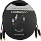Cable 2 RCA x 2 RCA, conectores negros, con diferenciador de blanco y rojo (2x MT380-RD - 2x MT380-WH), length 5m