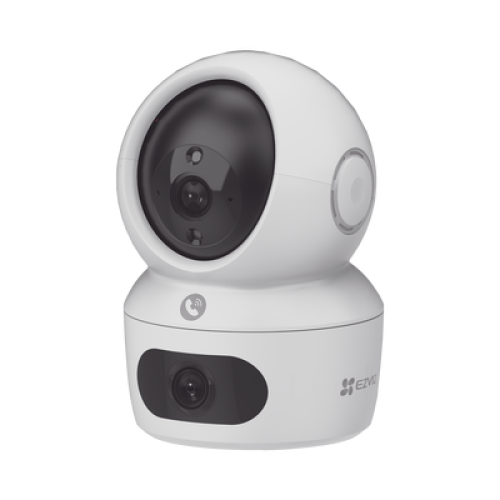 Cámara PT / Doble Lente (4 MP + 4MP) / 4 Megapíxel / Wi-Fi / IA Detección Humana / Visión Nocturna a Color / Audio Bidireccional / Doble Banda 2.4 / 5GHz / WiFi 6 / Uso en Interior / Vision Nocturna Inteligente (Color 27/4)